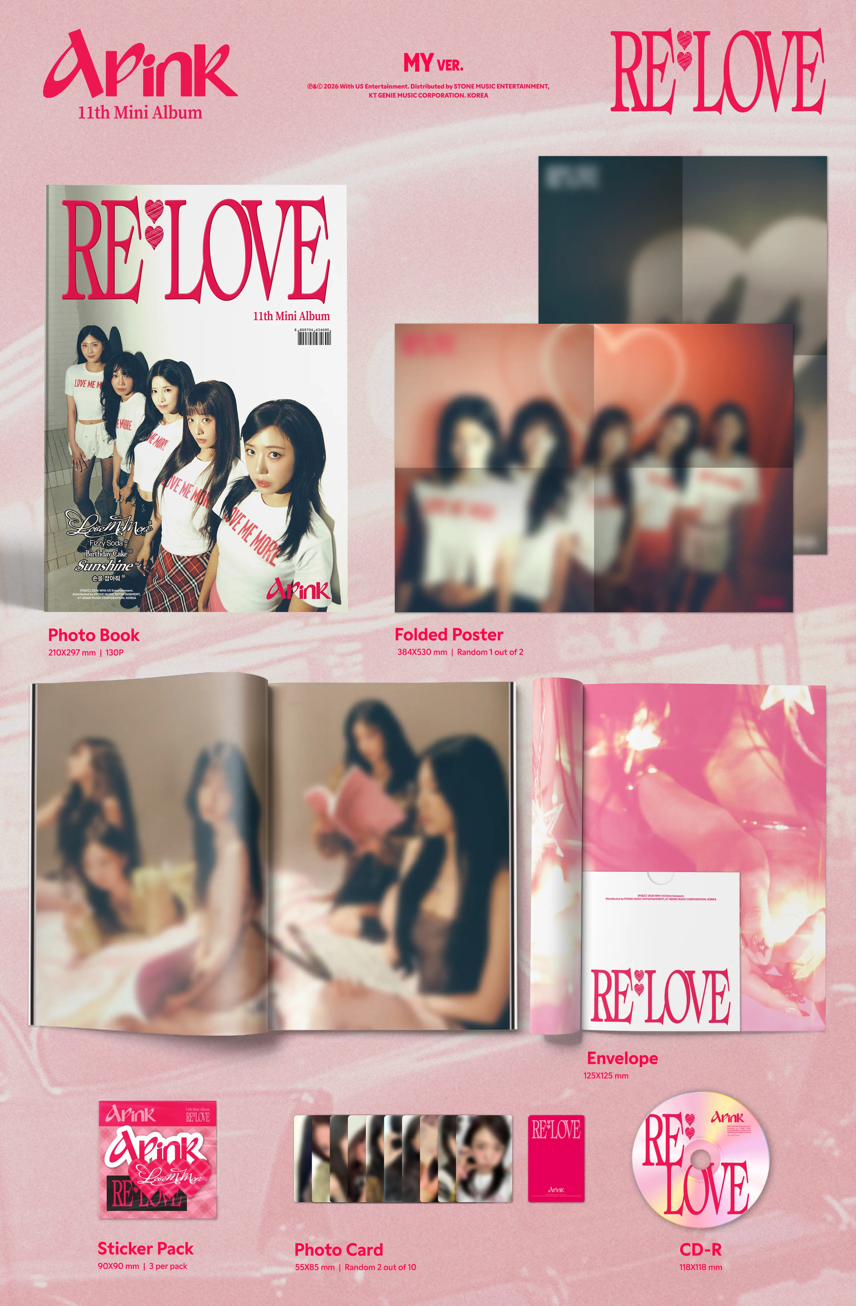 APINK RE : LOVE PHOTOBOOK VER